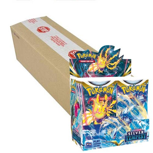 Pokemon TCG Silver Tempest Booster Box Case Factory Sealed - Bild 1 von 1
