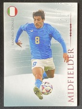 Sandro Tonali 2023 Futera Unique Midfielder Pink /55 #058