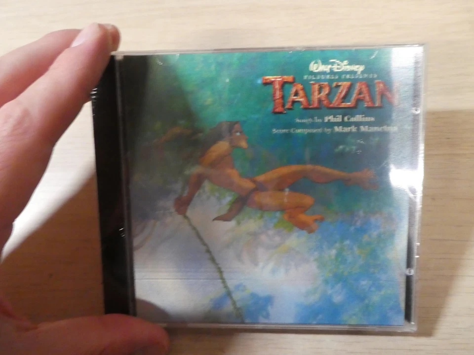 Walt Disneys Tarzan Phil Collins CD Holographic Cover Brand New Sealed Numbered - Image 2 of 4