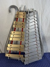Vintage WFL Drum Co Chicago Marching Bell Lyre Glockenspiel Xylophone 25 Bar