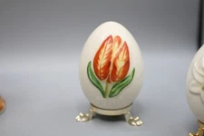 Goebel 7th Annual Easter Egg Figurine Vintage 1984 Tulip P19