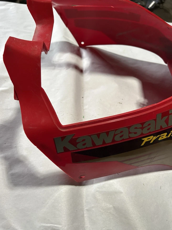 Kawasaki Prairie 650 KVF650 2002 OEM cubierta del tanque de combustible 1491-1423-6L Foto 2 de 4