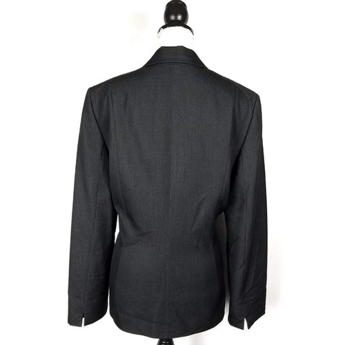 Tahari Dark Gray Three Button Blazer Suit Jacket Size 16 Office Work Business - Bild 3 von 8