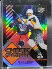 24-25 UPPER DECK SERIES 1 CHECK POINT BLACK BRAYDEN MCNABB