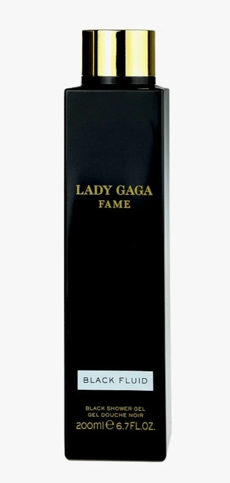 Gel de ducha fluido negro Lady Gaga Fame 6,7 oz floral miel dulce sellado Foto 3 de 4