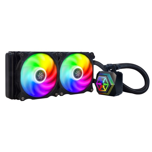 Silverstone SST-PF240-ARGB computer cooling system Processor All-in-one liqui...