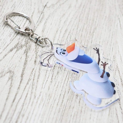 Disney Frozen 2 Keychain Frozen 2/Olaf jump APDSF4668 - Picture 2 of 2