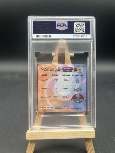Artbox Pokemon Advanced Action Flipz 2006 AF67 Bagon, Shelgon & Salamence Psa 10 - Picture 3 of 3