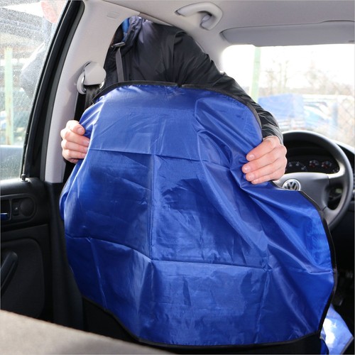 2 x Auto Kfz Sitzbezug Sitzschoner Schonbezug Autositz Werkstatt Sitz Schoner  - Bild 3 von 5