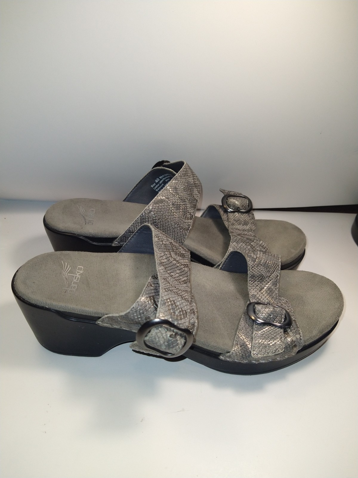 Dansko Sophie Slide Slip On Sandals Women's sz 9.5(40)
