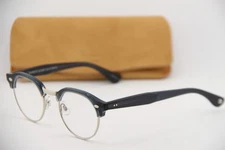 NEW GARRETT LEIGHT CALIFORNIA OAKWOOD NVY-S NAVY AUTHENTIC EYEGLASSES 47-23