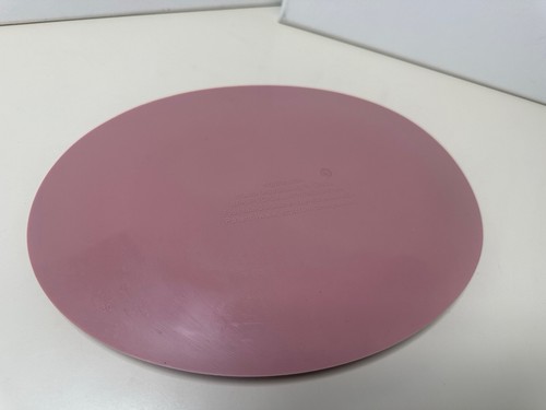 Silikon Saugnapf EZPZ Rosa Smiley Gesicht Fütterungsmatte Kleinkind Happy Plate - Bild 3 von 4