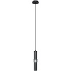 Avenue Lighting HF1080-LDG Cicada Pendant Dark Grey with Knurled Light Grey