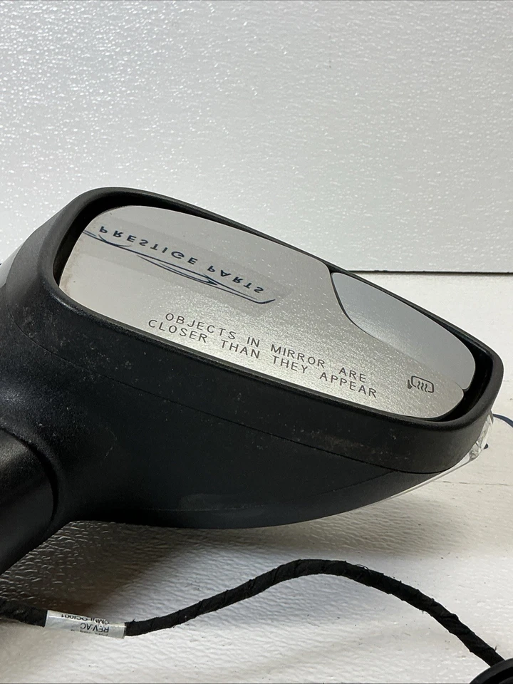 Espejo retrovisor manual Ford Fiesta 2016 conductor vista lateral izquierdo negro Foto 3 de 4