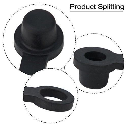 Bremsschraubverschluss Blute Nippelkappe Motorr?der Schwarz Staubschutz Neu - Picture 12 of 18