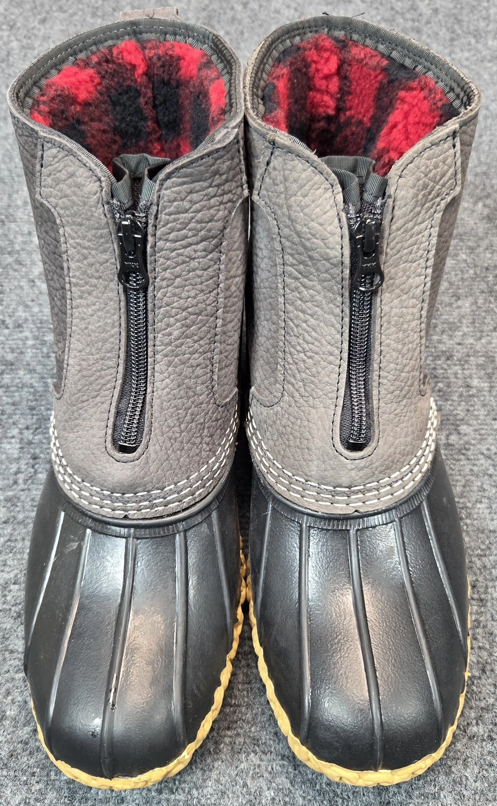NEW LL BEAN 7" Fleece Lined Boots Womens 10M Insulated Primaloft 51529