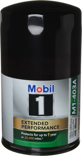 Mobil 1 M1-403A, One Black Steel Mobil 1 Extended Perform Ance Oil Filter M1-403 - Picture 3 of 10
