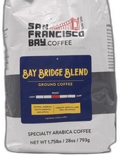 *10-09-2025* San Francisco Bay Ground Coffee – Bay Bridge Blend 28oz Bag Medium 9.14 per pound