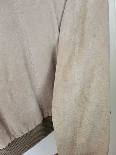 members only vintage leather jacket 46 - Picture 9 of 12