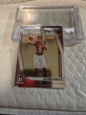 2024 Donruss Optic Football Jayden Daniels #2 Primary Colors RC Commanders