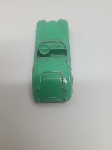 Vintage Tootsie Toy Tootsietoy Green 1950s Jaguar Convertible Car Made in USA 3” - Picture 5 of 8