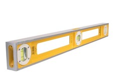 Stabila Nivel Doble Plomo 83S con 3 Viales, 100cm