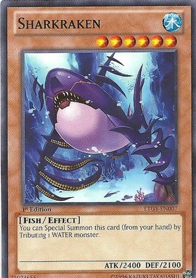 Sharkraken - LTGY-EN007 - Common - 1st Edition - Moderately Played