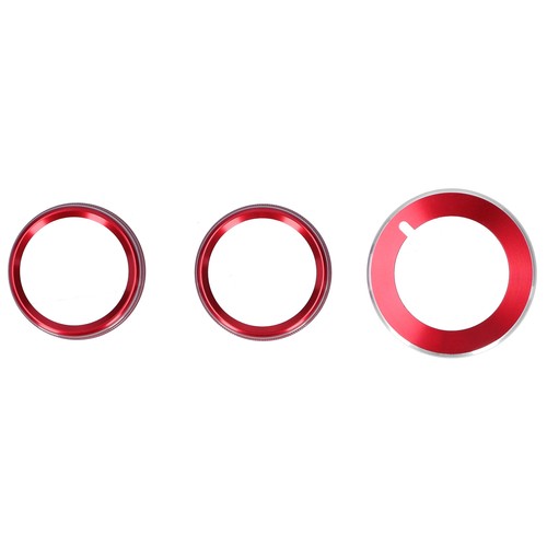 ˘3pcs A/C Button Rings Headlight Knob Trims Decor For 2015‑2020 - Picture 9 of 12