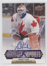 2011 Upper Deck World of Sports Auto Grant Fuhr #147 Auto HOF