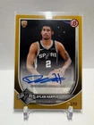 Dylan Harper Rookie Auto Gold /50 #RVA-DH 2025-2026 Bowman Basketball