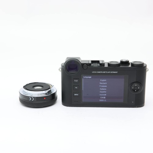 Leica CL Black 18mm F/2.8 Prime lens kit #310 - Picture 2 of 12