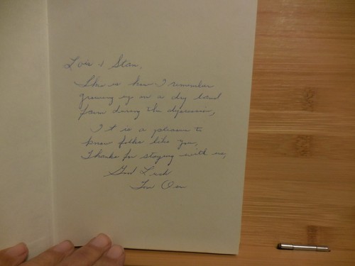 Osen, Tom - Hang a white dish towel in the window tonight - Signed - Imagen 2 de 3