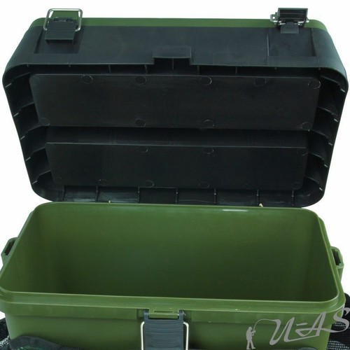 DELTA FISHING Top Sitz Box Rucksack Tackel Box Angel Koffer Sitzkiepe Kva - Bild 8 von 9
