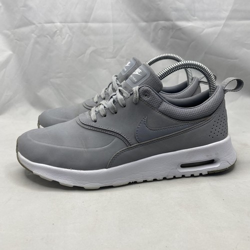 Nike Air Max Thea Premium Running Stealth Pure Platinum Gray White Women’s Sz 8 - Picture 2 of 12