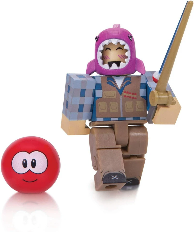 ROBLOX MEEPCITY FISHERMAN Serie 6 8 Caja Misteriosa Figura 3 Código Sombrero PAQUETE Foto 3 de 4
