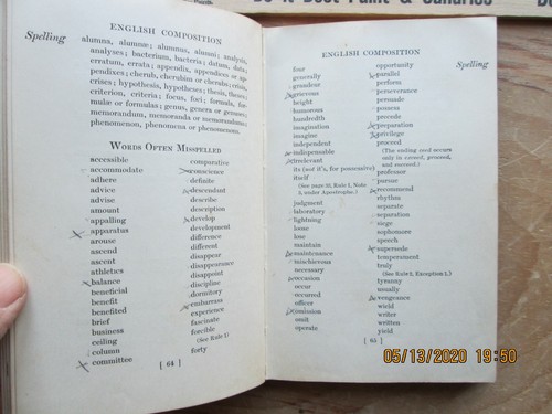 Handbook of English Composition - Luella Clay Carson 1922 - Imagen 7 de 9
