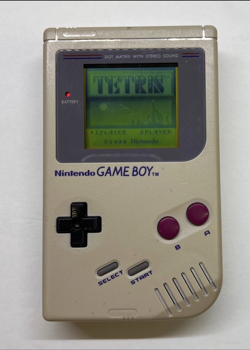 Nintendo Game Boy Launch Edition Gray Handheld System 708056580582