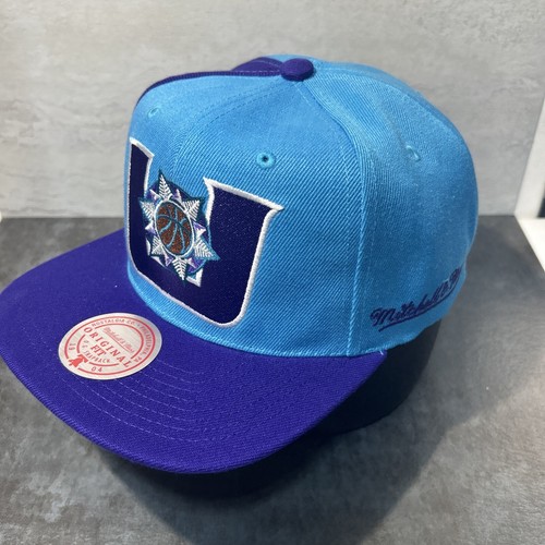 UTAH JAZZ Mütze Mitchell Ness Alt Logo 2 Farbton lila Einheitsgröße Original Druckknopflasche H7 - Bild 2 von 9