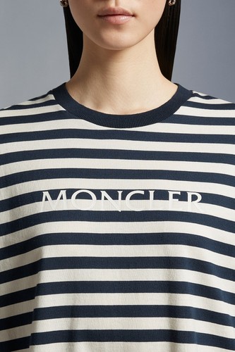 Moncler Striped T-Shirt Dress - Medium - Picture 6 of 6