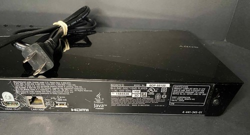 Sony BDP-S570 Smart Blu-Ray Wi-Fi 3D DVD Player Tested - No Remote - Picture 6 of 7