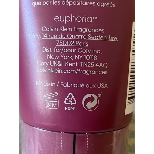 Descuento nuevo Calvin Klein Euphoria Loción Corporal Hidratante Cuidado de la Piel 6.7 fl oz - Imagen 6 de 7