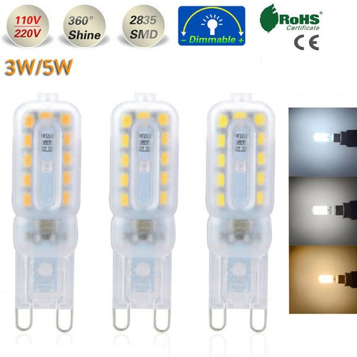 Dimmable LED Spot Light Corn Bulb G9 3W 5W 2835 SMD Home Lamp Decor 120V 220V - Picture 10 of 10