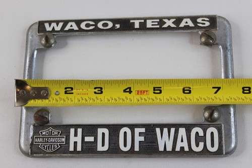 Harley Davidson of Waco Texas Metal License Plate Frame - Picture 5 of 6