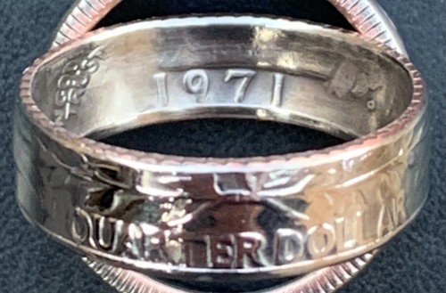 1965-1998 US Qtr Coin Ring, Size 5-13(1/4 & 1/2 sizes), You Pick Year. Free S&H - Picture 104 of 143