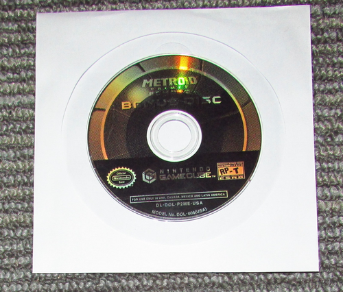 Metroid Prime Echoes Bonus Disc (Disc Only) Nintendo GameCube Fast Shipping