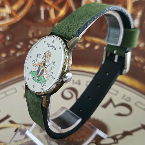 Vintage Watch USSR Pobeda 2602 VICTORA Soviet Wristwatch Zim 15 Jewels - Picture 8 of 15