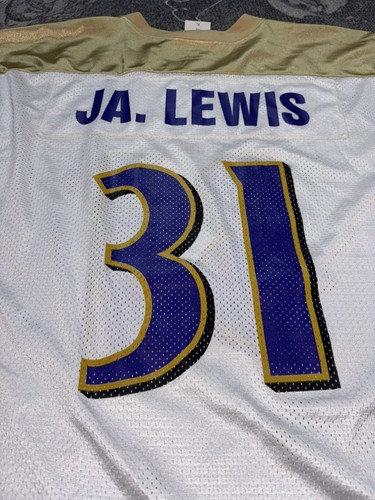 Vintage Majestic Baltimore Ravens Super Bowl XXXV Jamal Lewis Jersey Size XL - Picture 8 of 8