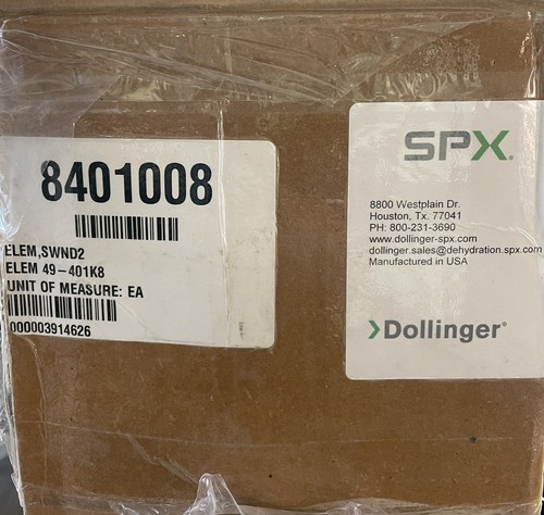 8401008 Filter Element SPX Dollinger 4401-8 49-401K8 - Picture 3 of 8