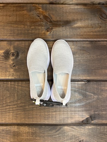 NEW Athletic Works Comfort Low Vamp Gray Mesh Slip On Sneakers Shoes Women Sz 6 - Picture 12 of 19