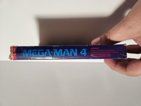 Mega Man 4 (Nintendo, 1992) NES CIB Complete TESTED Authentic
